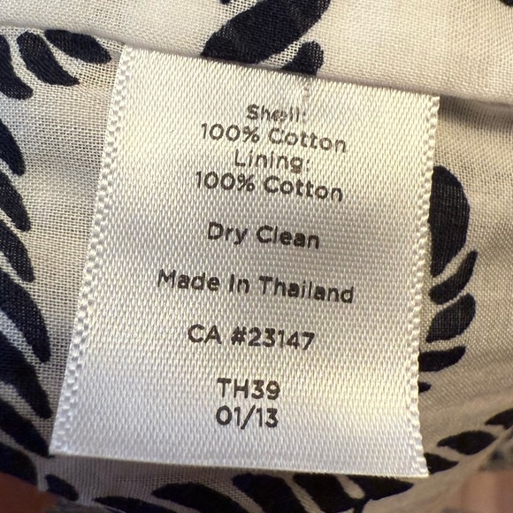 Talbots Women's Seersucker Cotton Blazer Jacket Size 14 Notch Lapel Striped - Picture 15 of 15